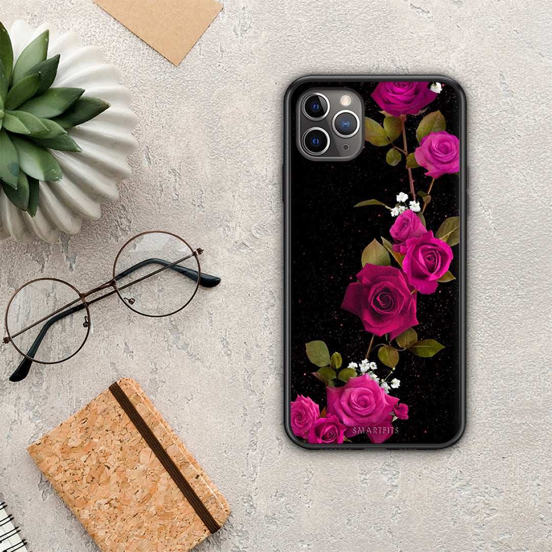 Flower Red Roses - iPhone 11 Pro Max case