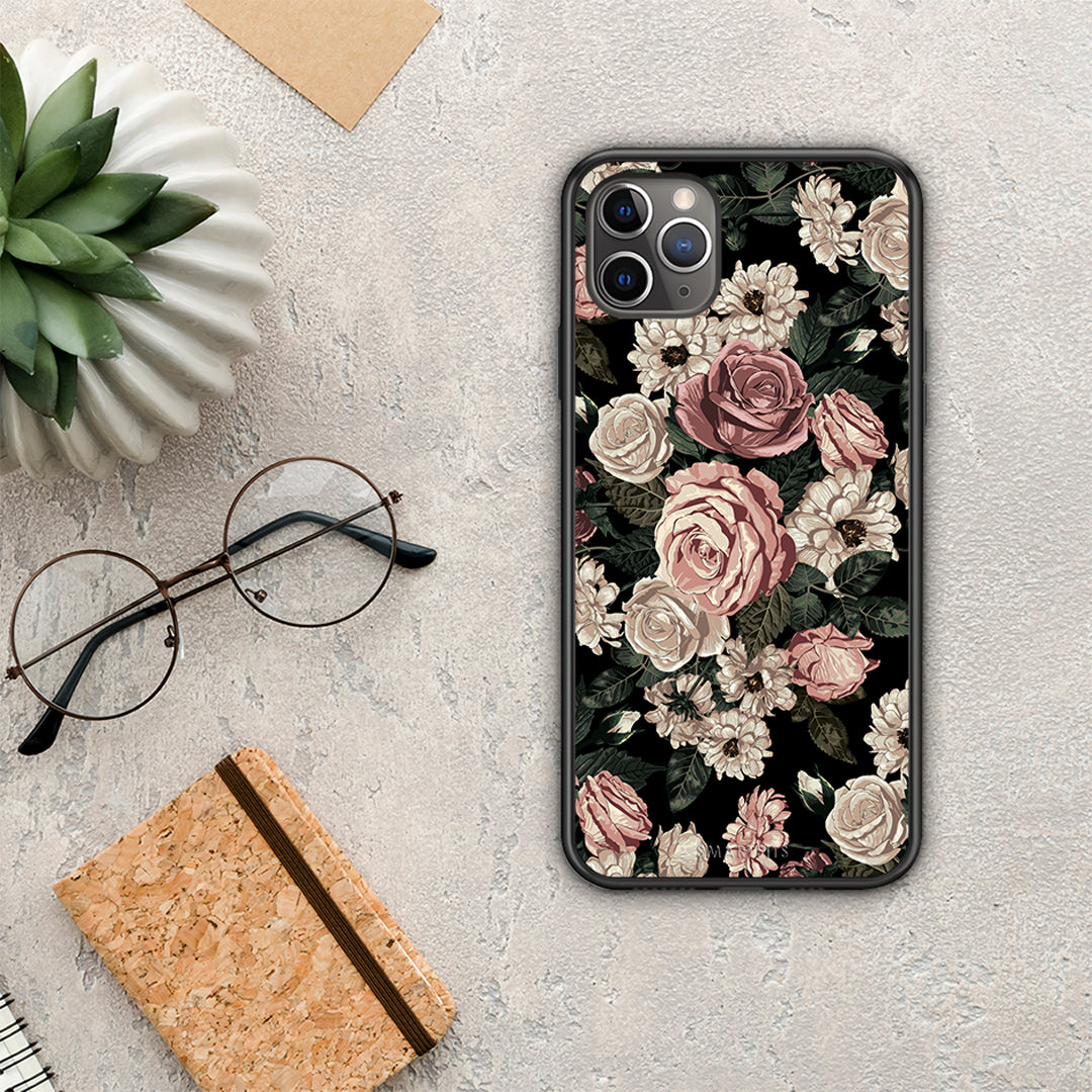 Flower Wild Roses - iPhone 11 Pro case