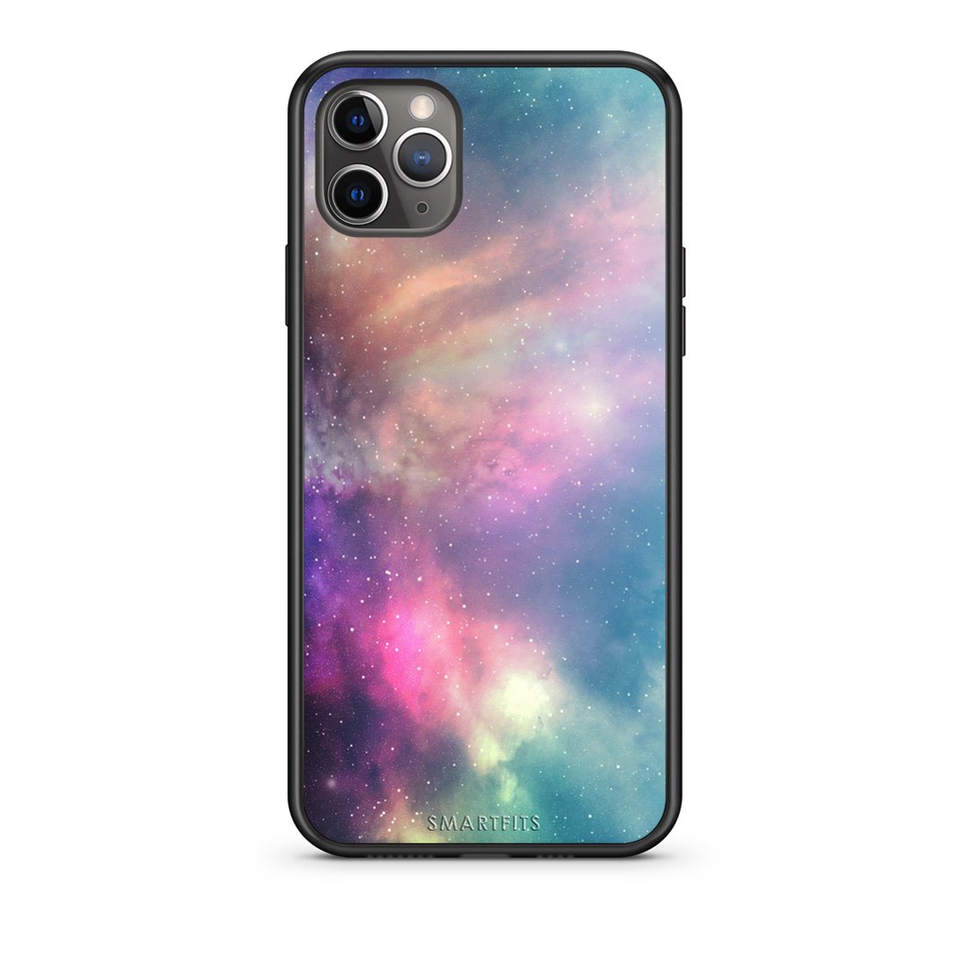 105 - iPhone 11 Pro Max  Rainbow Galaxy case, cover, bumper