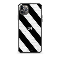 Thumbnail for iPhone 11 Pro Max Get Off θήκη από τη Smartfits με σχέδιο στο πίσω μέρος και μαύρο περίβλημα | Smartphone case with colorful back and black bezels by Smartfits