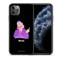Thumbnail for Θήκη iPhone 11 Pro Grandma Mood Black από τη Smartfits με σχέδιο στο πίσω μέρος και μαύρο περίβλημα | iPhone 11 Pro Grandma Mood Black case with colorful back and black bezels