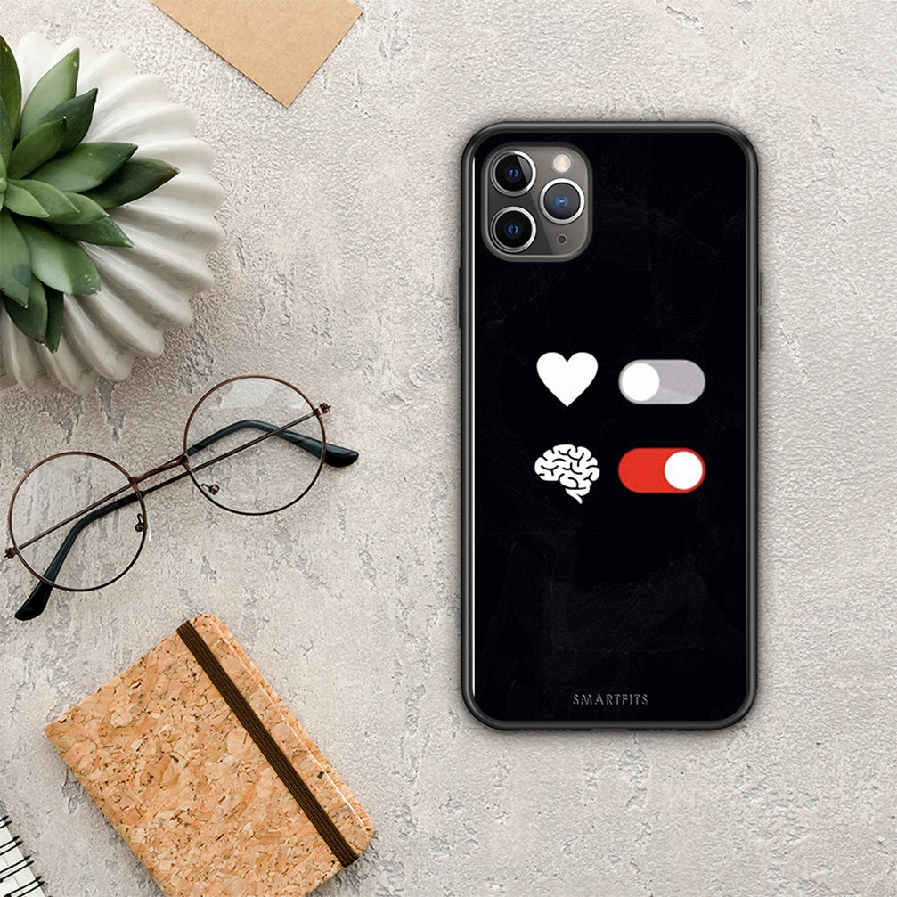 Heart Vs Brain - iPhone 11 Pro Max case