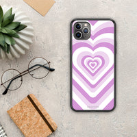 Thumbnail for Lilac Hearts - iPhone 11 Pro max case