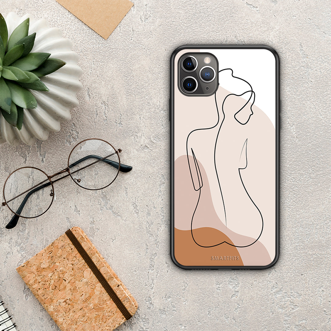 LineArt Woman - iPhone 11 Pro Max case