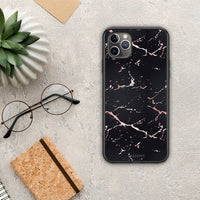 Thumbnail for Marble Black Rosegold - iPhone 11 Pro case