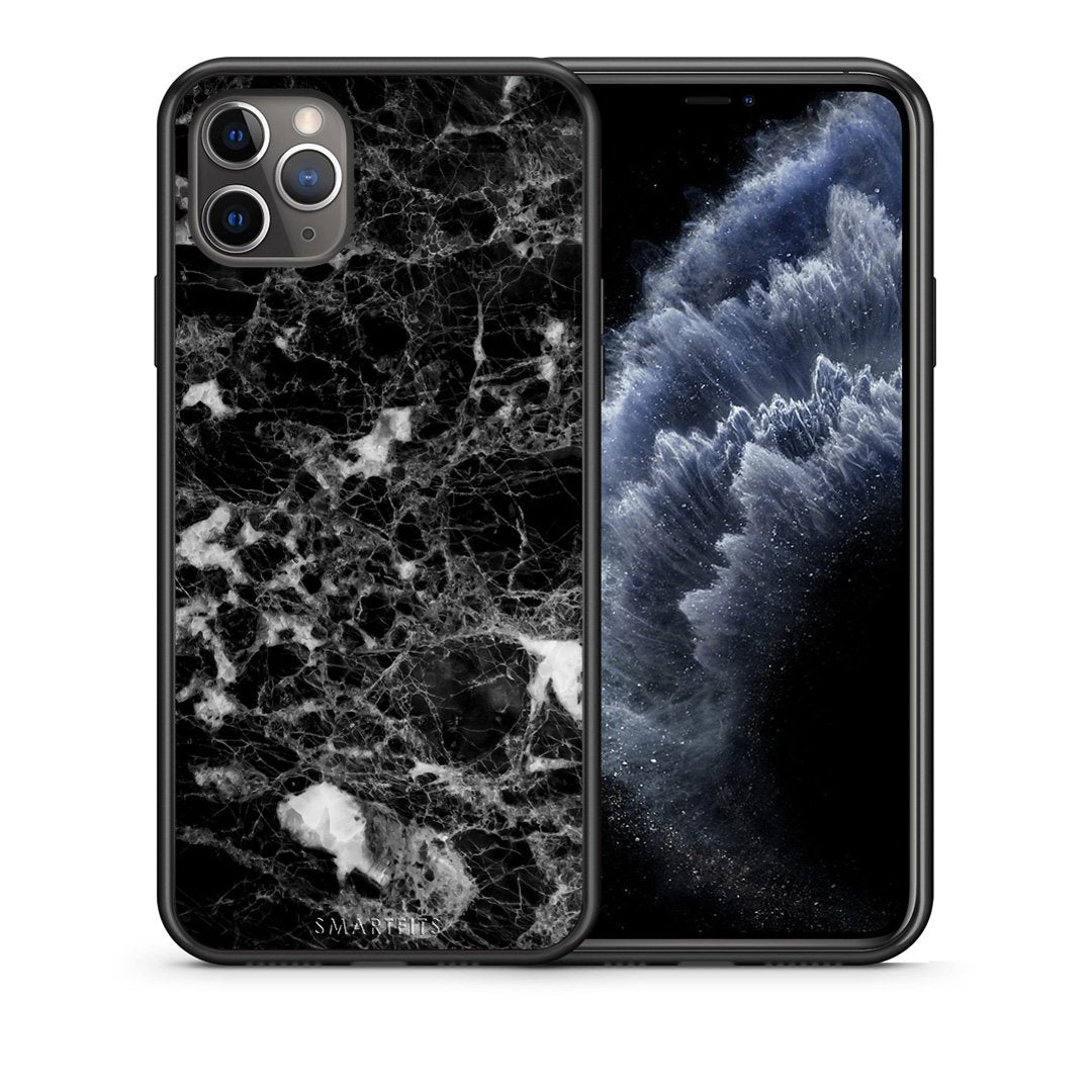Θήκη iPhone 11 Pro Male Marble από τη Smartfits με σχέδιο στο πίσω μέρος και μαύρο περίβλημα | iPhone 11 Pro Male Marble case with colorful back and black bezels