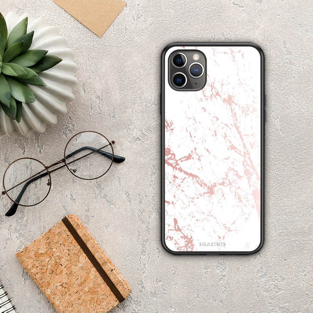 Marble Pink Splash - iPhone 11 Pro Max case