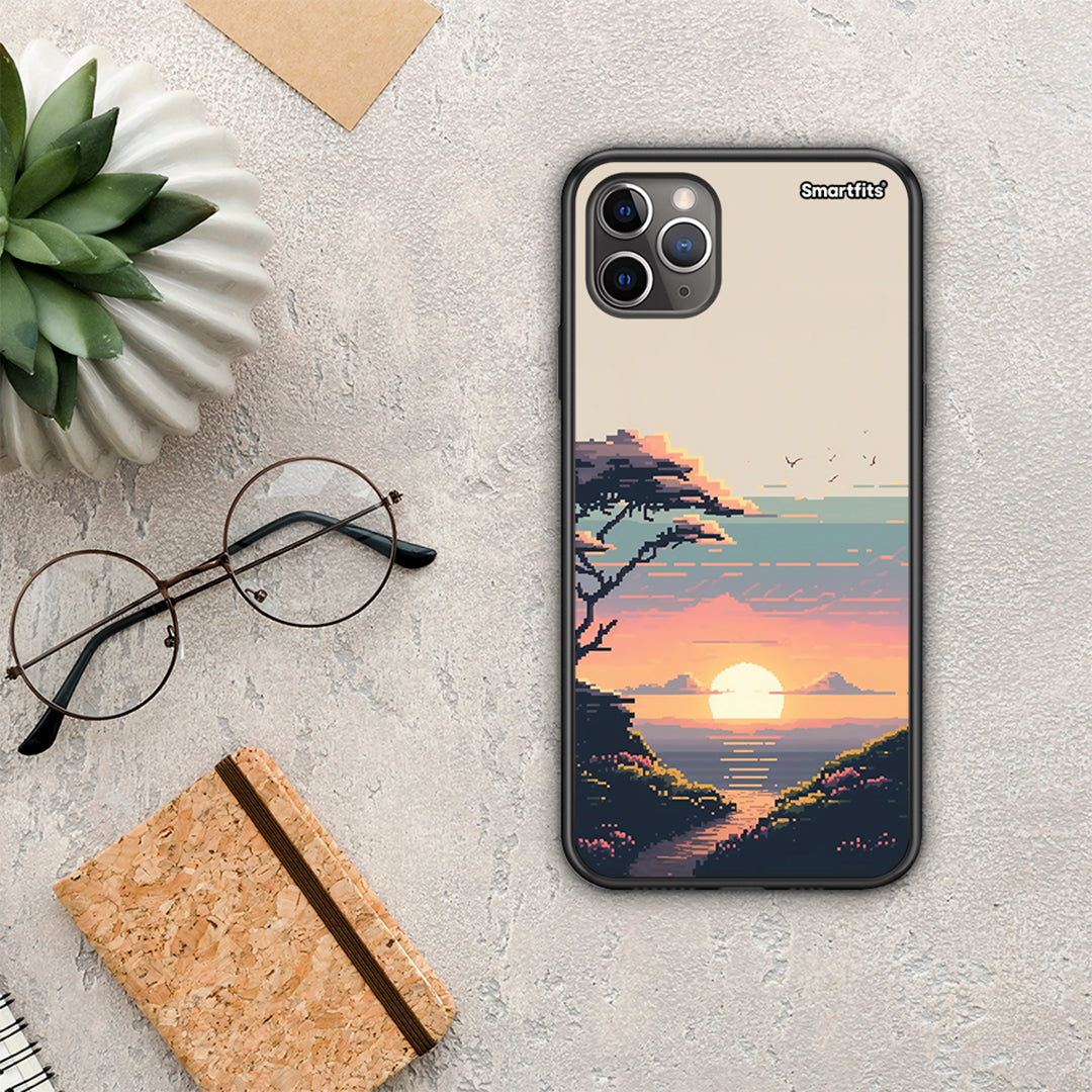 Pixel Sunset - iPhone 11 Pro case