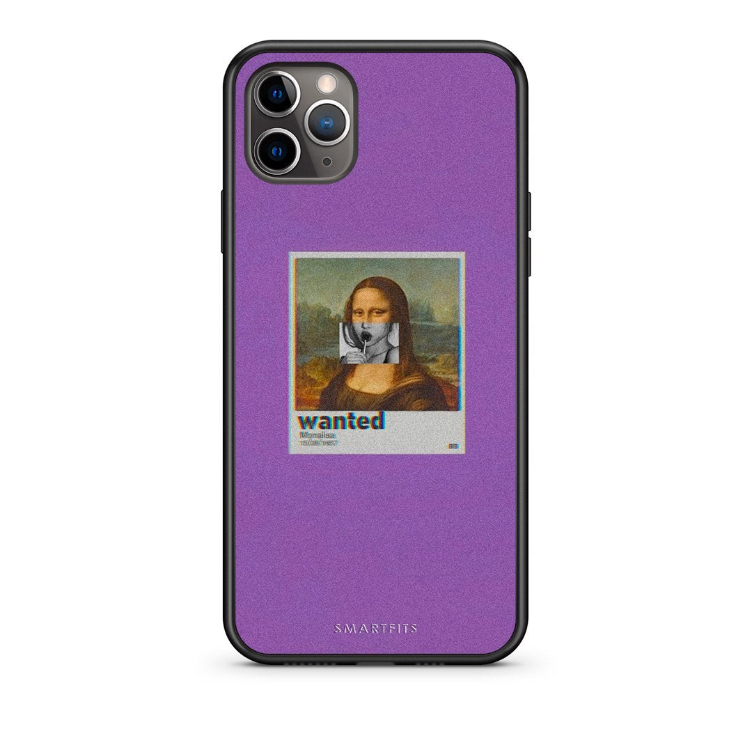 4 - iPhone 11 Pro Monalisa Popart case, cover, bumper