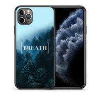 Thumbnail for Θήκη iPhone 11 Pro Max Breath Quote από τη Smartfits με σχέδιο στο πίσω μέρος και μαύρο περίβλημα | iPhone 11 Pro Max Breath Quote case with colorful back and black bezels
