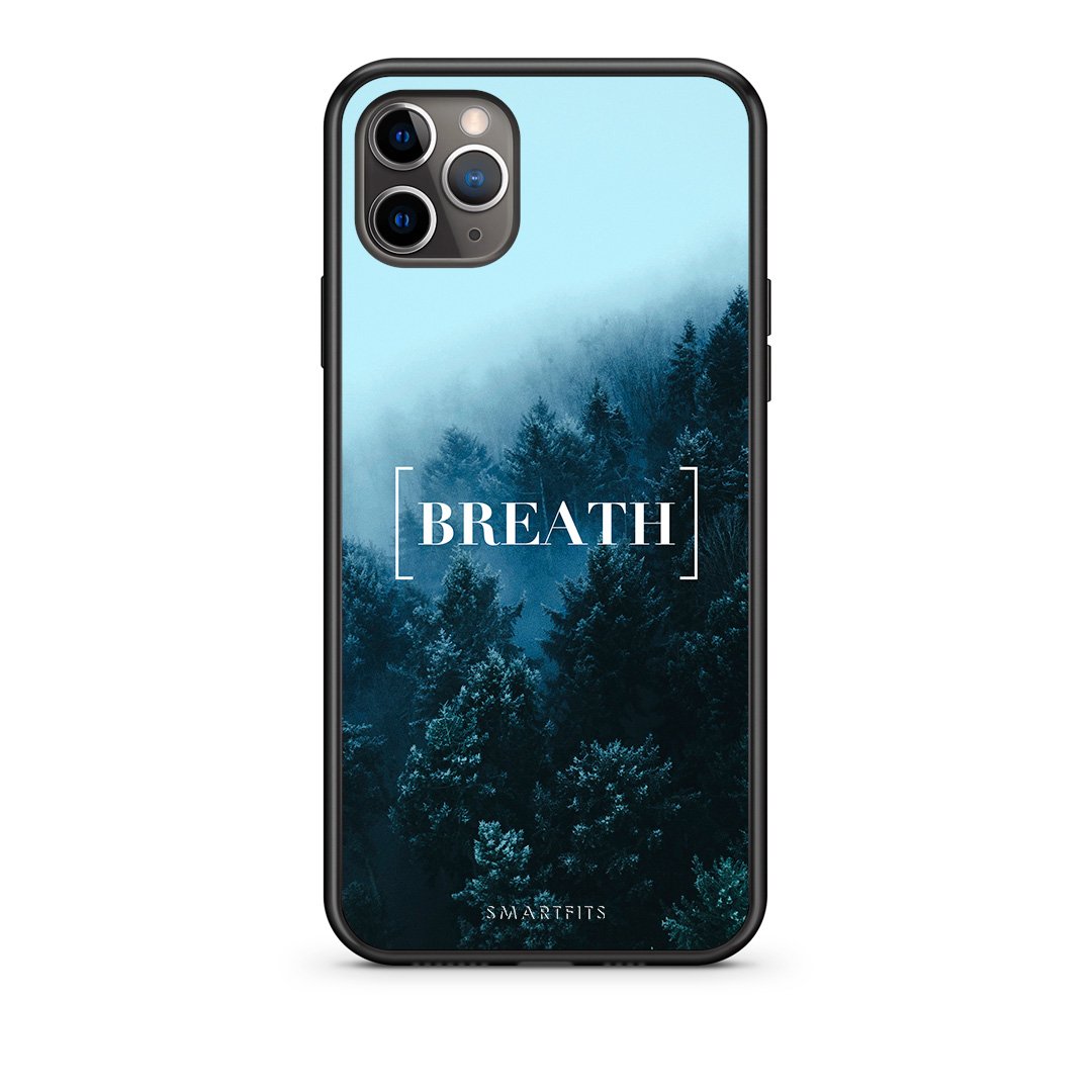 4 - iPhone 11 Pro Max Breath Quote case, cover, bumper