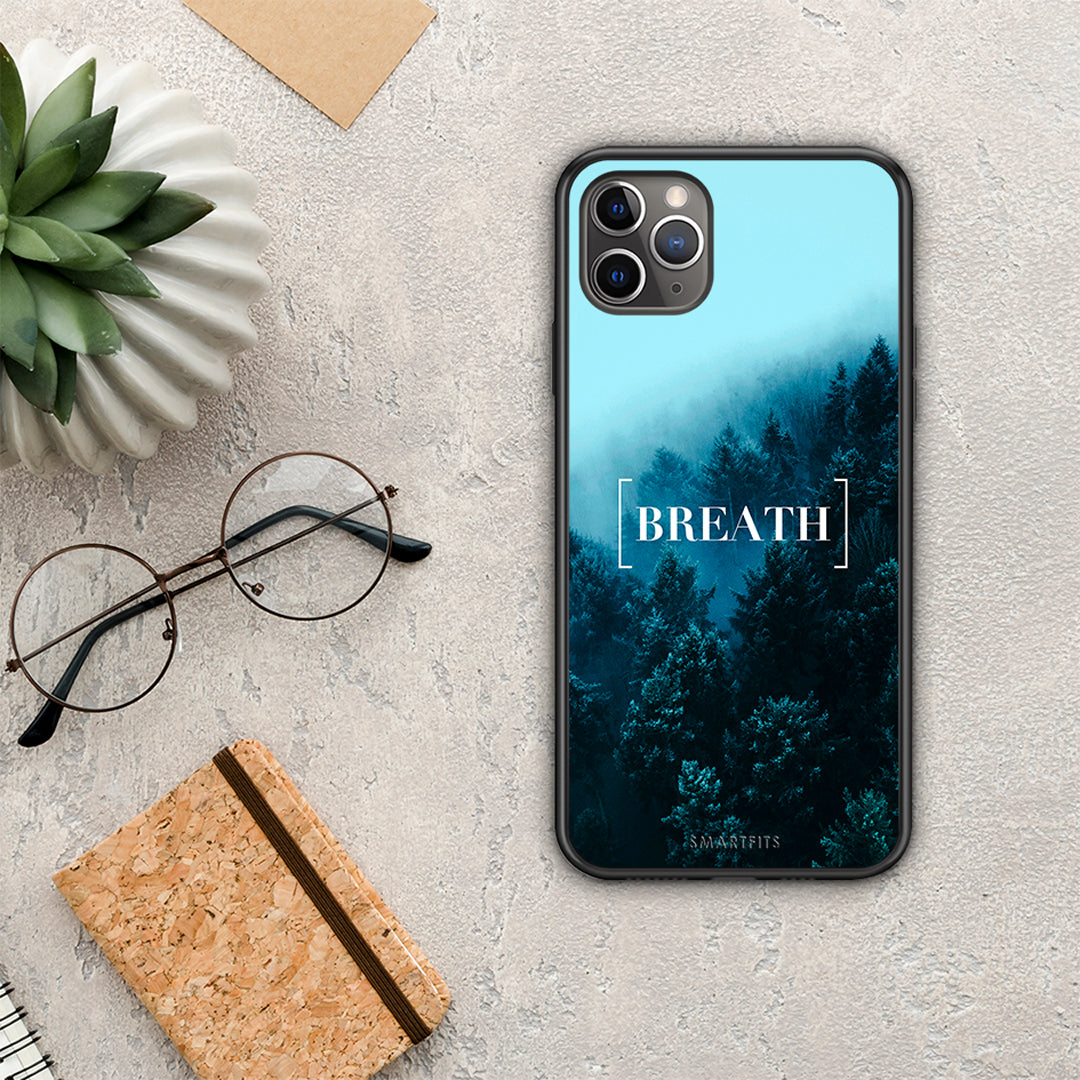 Quote Breath - iPhone 11 Pro Max θήκη