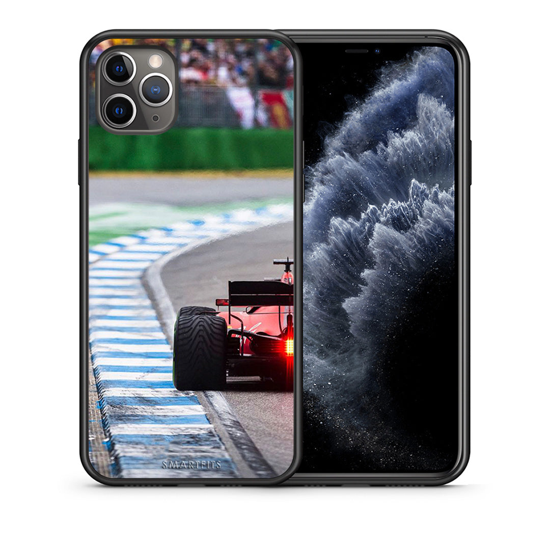 Θήκη iPhone 11 Pro Racing Vibes από τη Smartfits με σχέδιο στο πίσω μέρος και μαύρο περίβλημα | iPhone 11 Pro Racing Vibes case with colorful back and black bezels