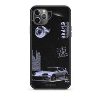 Thumbnail for iPhone 11 Pro Tokyo Drift Θήκη Αγίου Βαλεντίνου από τη Smartfits με σχέδιο στο πίσω μέρος και μαύρο περίβλημα | Smartphone case with colorful back and black bezels by Smartfits