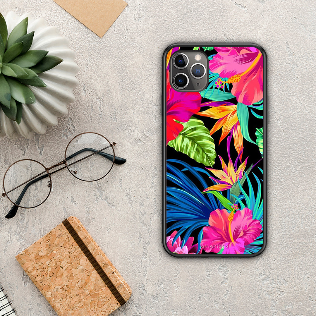 Tropical Flowers - iPhone 11 Pro Max case