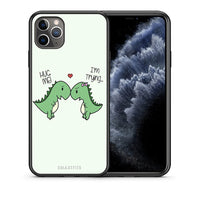 Thumbnail for Θήκη iPhone 11 Pro Rex Valentine από τη Smartfits με σχέδιο στο πίσω μέρος και μαύρο περίβλημα | iPhone 11 Pro Rex Valentine case with colorful back and black bezels