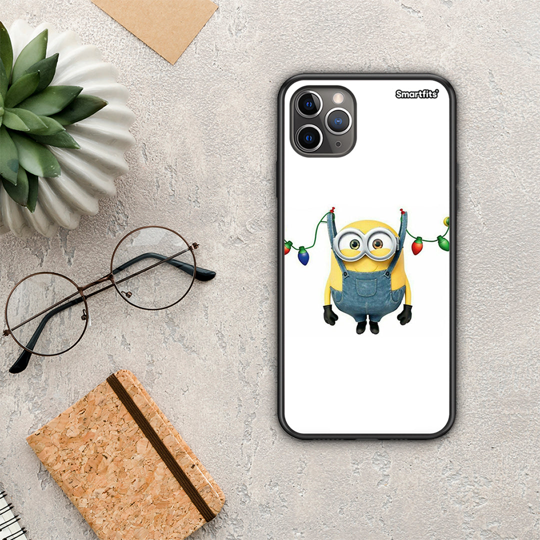 Xmas Minion Lights - iPhone 11 Pro case