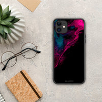 Thumbnail for Watercolor Pink Black - iPhone 11 case