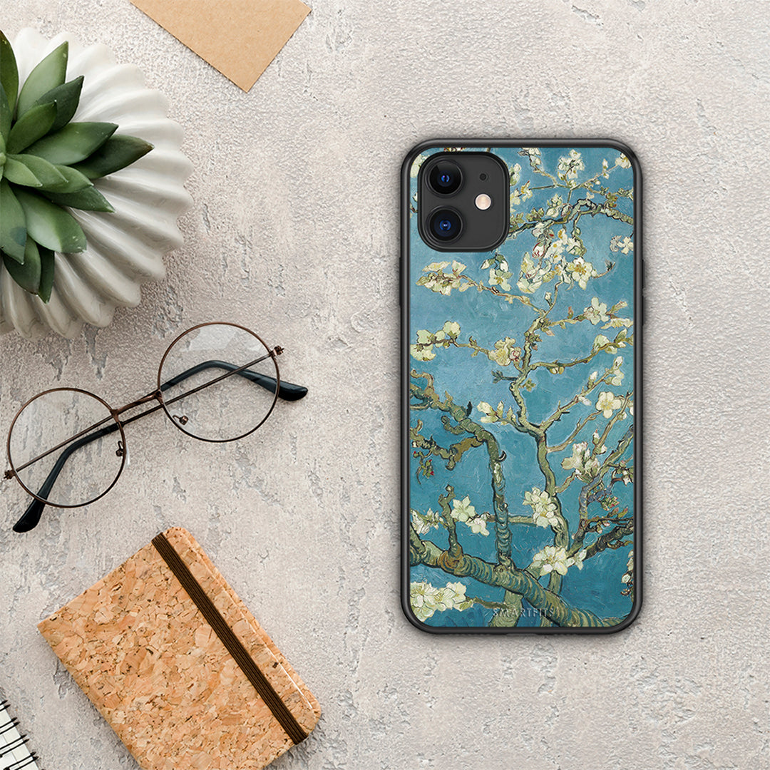 White Blossoms - iPhone 11 case