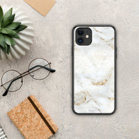 Thumbnail for White Gold Marble - iPhone 11 case