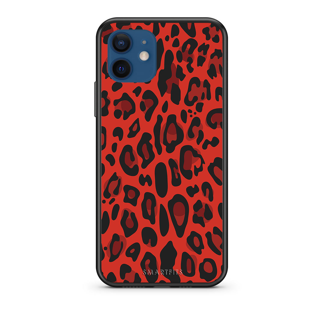 Animal Red Leopard - iPhone 12 Pro case