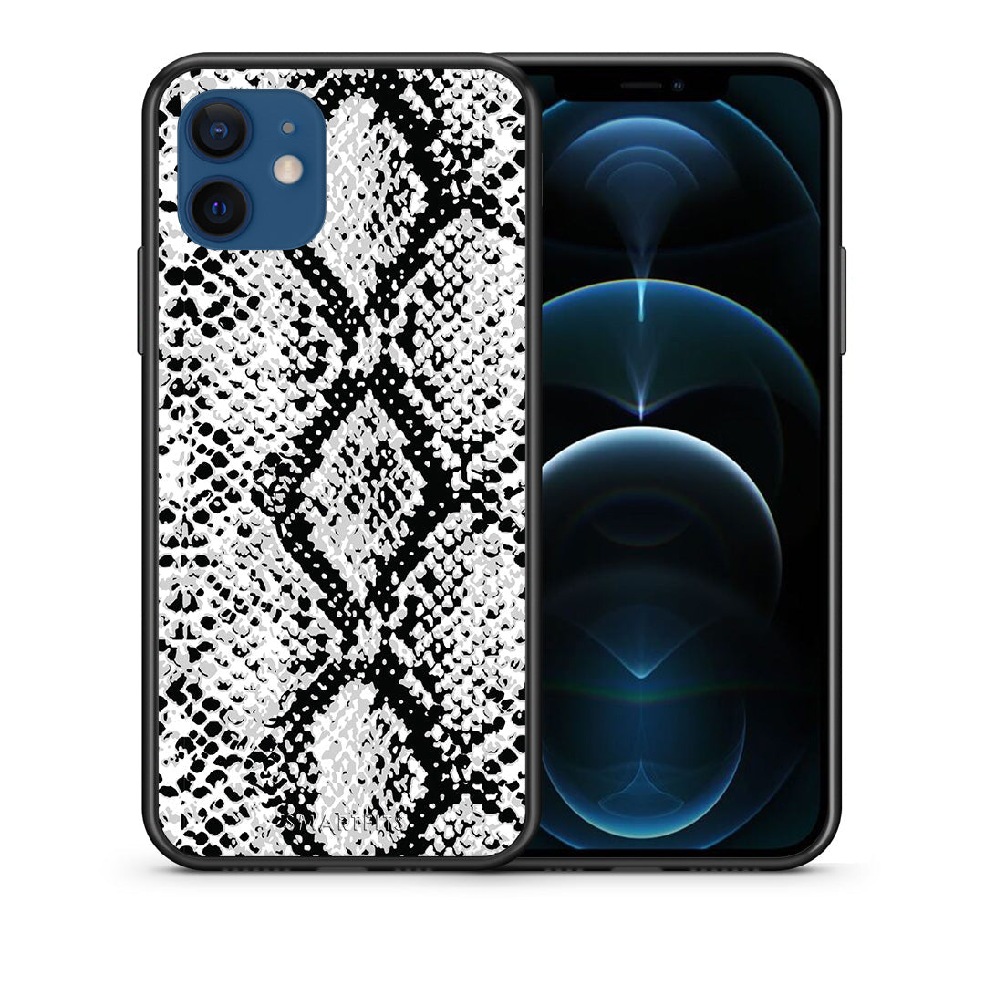 Animal White Snake - iPhone 12 Pro case