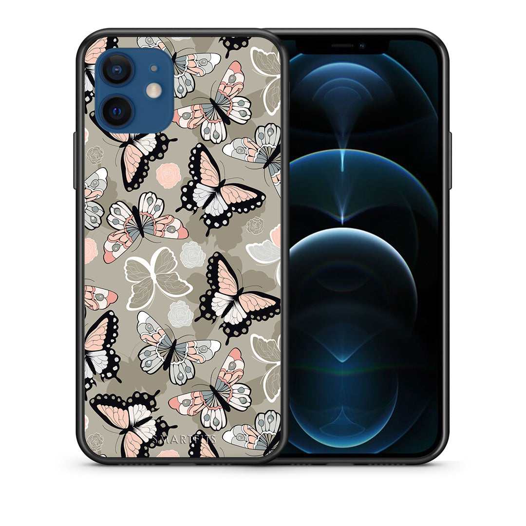 Boho Butterflies - iPhone 12 Pro case