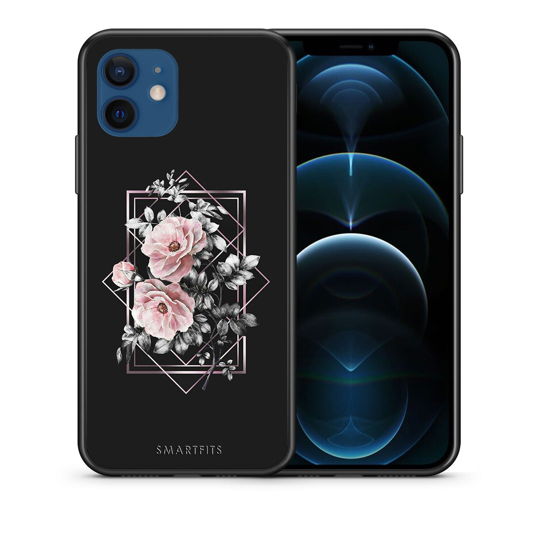 Flower Frame - iPhone 12 Pro case