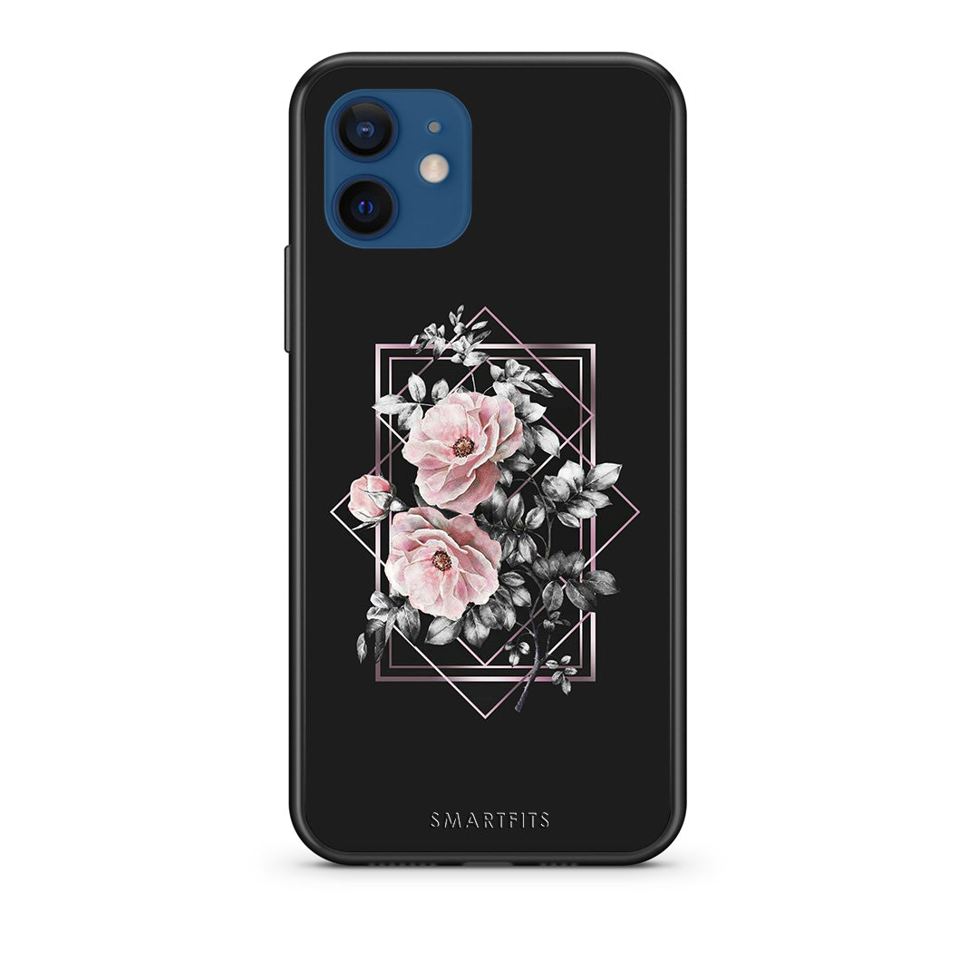 Flower Frame - iPhone 12 Pro case