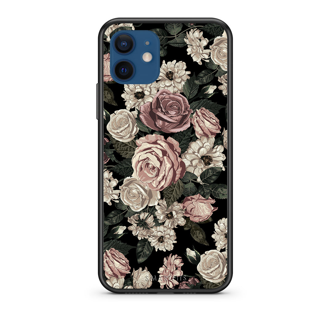 Flower Wild Roses - iPhone 12 Pro case