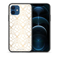Thumbnail for Geometric Luxury White - iPhone 12 case