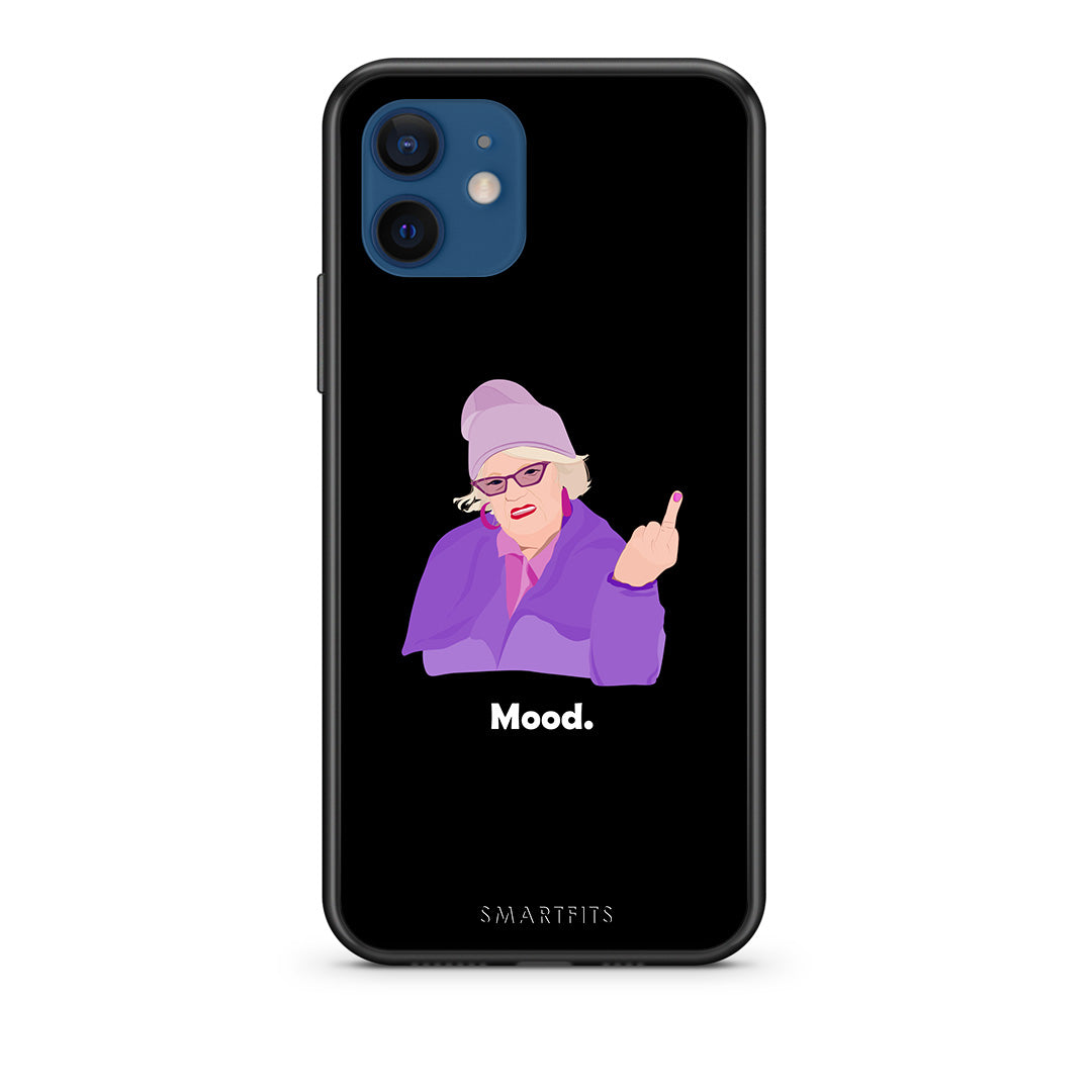 Grandma Mood Black - iPhone 12 case