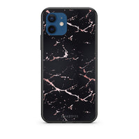 Thumbnail for Marble Black Rosegold - iPhone 12 Pro case