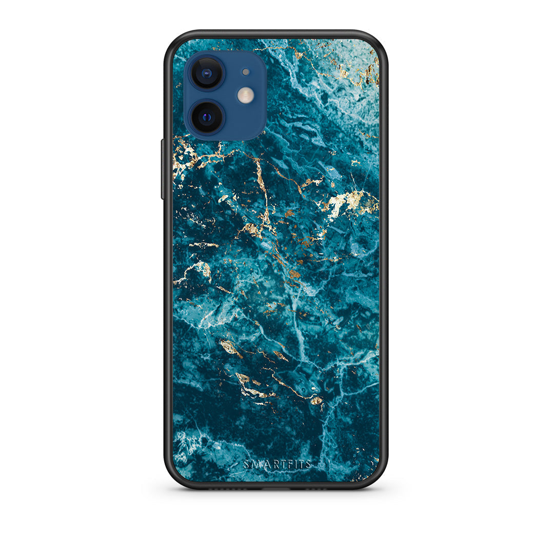 Marble Blue - iPhone 12 case