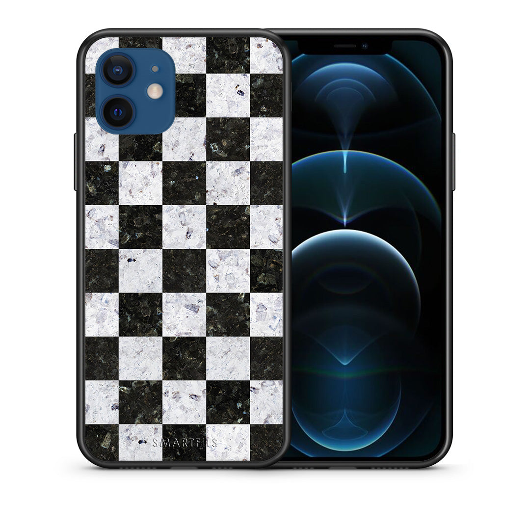 Marble Square Geometric - iPhone 12 case