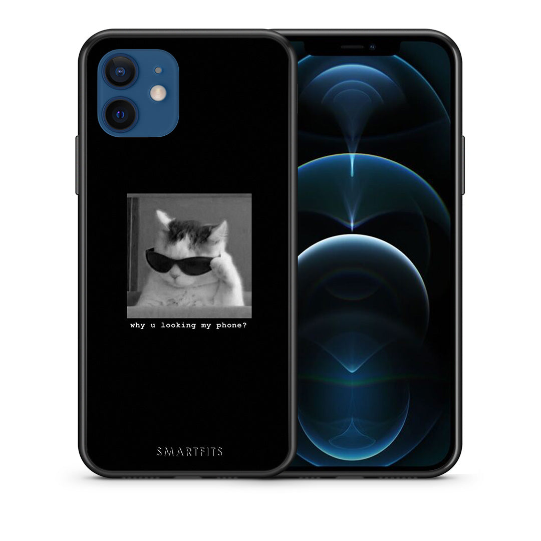 Meme Cat - iPhone 12 case