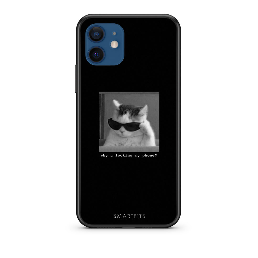 Meme Cat - iPhone 12 case