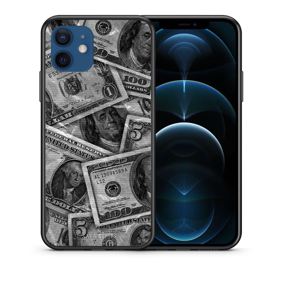 Money Dollars - iPhone 12 case