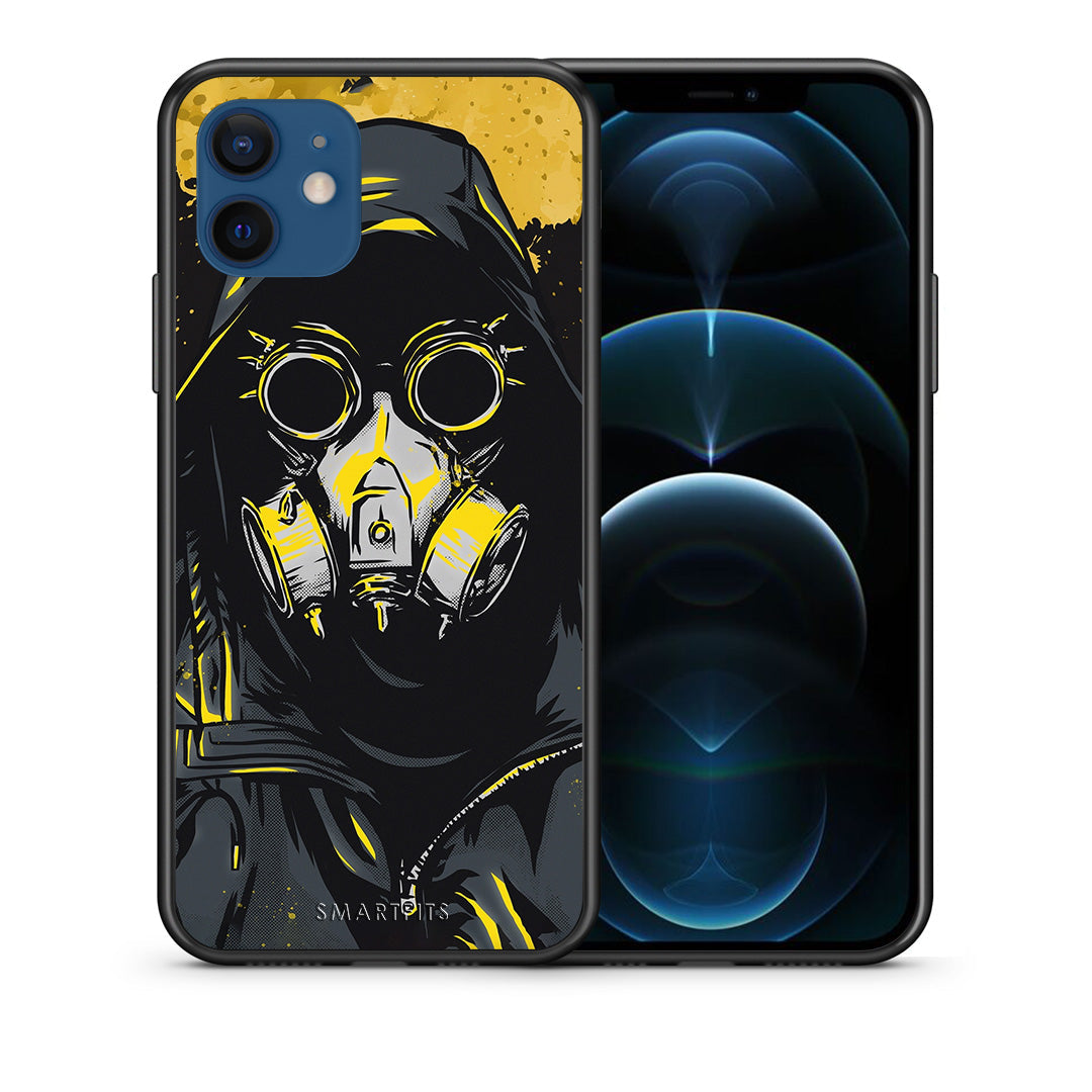 Popart Mask - iPhone 12 Pro case