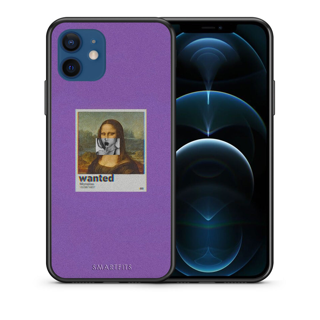 Popart Monalisa - iPhone 12 case