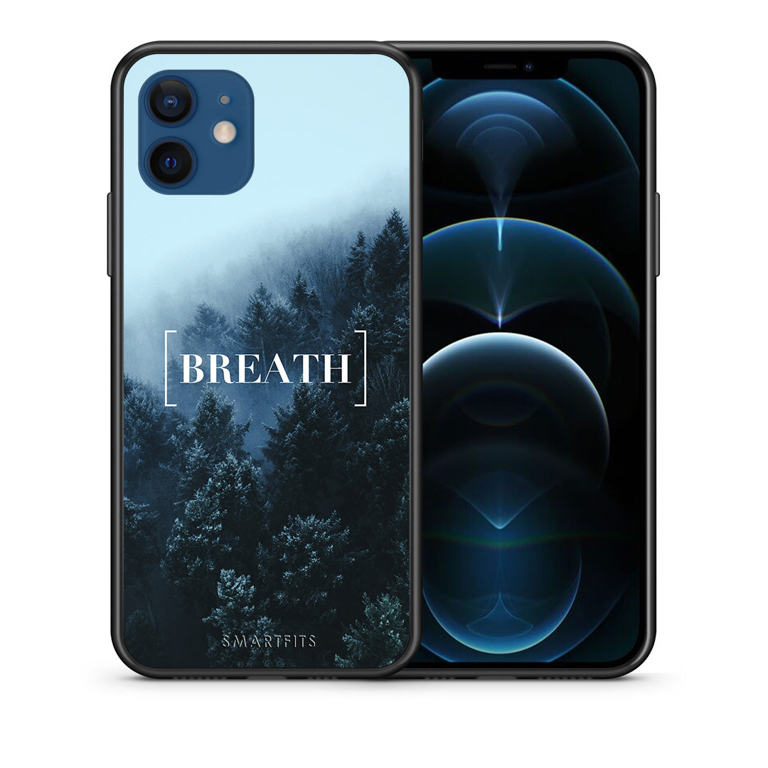 Quote Breath - iPhone 12 Pro case