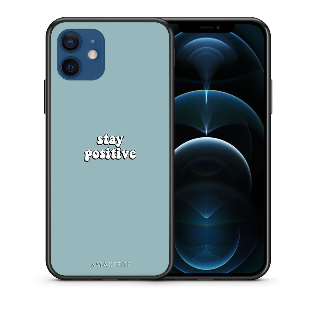 Text Positive - iPhone 12 Pro case