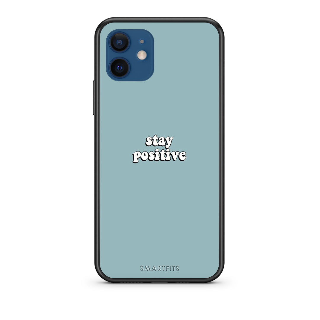 Text Positive - iPhone 12 Pro case