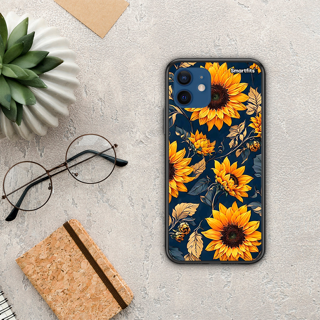 Autumn Sunflowers - iPhone 12 Pro θήκη