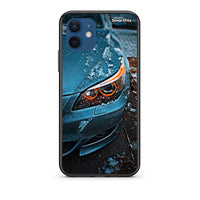 Thumbnail for Θήκη iPhone 12 Bmw E60 από τη Smartfits με σχέδιο στο πίσω μέρος και μαύρο περίβλημα | iPhone 12 Bmw E60 case with colorful back and black bezels
