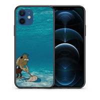 Thumbnail for Θήκη iPhone 12 Pro Clean The Ocean από τη Smartfits με σχέδιο στο πίσω μέρος και μαύρο περίβλημα | iPhone 12 Pro Clean The Ocean case with colorful back and black bezels