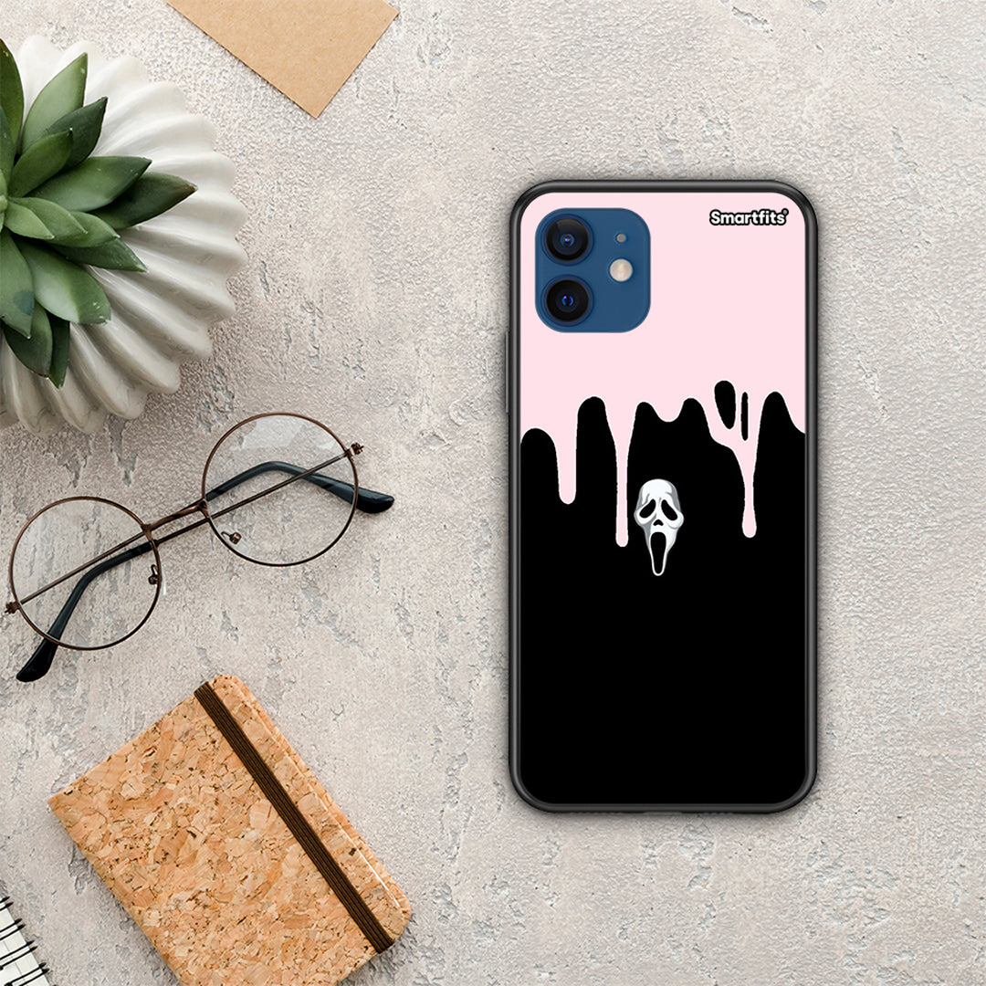 Melting Halloween Mask - iPhone 12 Pro case