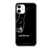 Thumbnail for Θήκη Αγίου Βαλεντίνου iPhone 12 Mini Always & Forever 2 από τη Smartfits με σχέδιο στο πίσω μέρος και μαύρο περίβλημα | iPhone 12 Mini Always & Forever 2 case with colorful back and black bezels