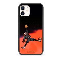 Thumbnail for Θήκη iPhone 12 Mini Basketball Hero από τη Smartfits με σχέδιο στο πίσω μέρος και μαύρο περίβλημα | iPhone 12 Mini Basketball Hero case with colorful back and black bezels