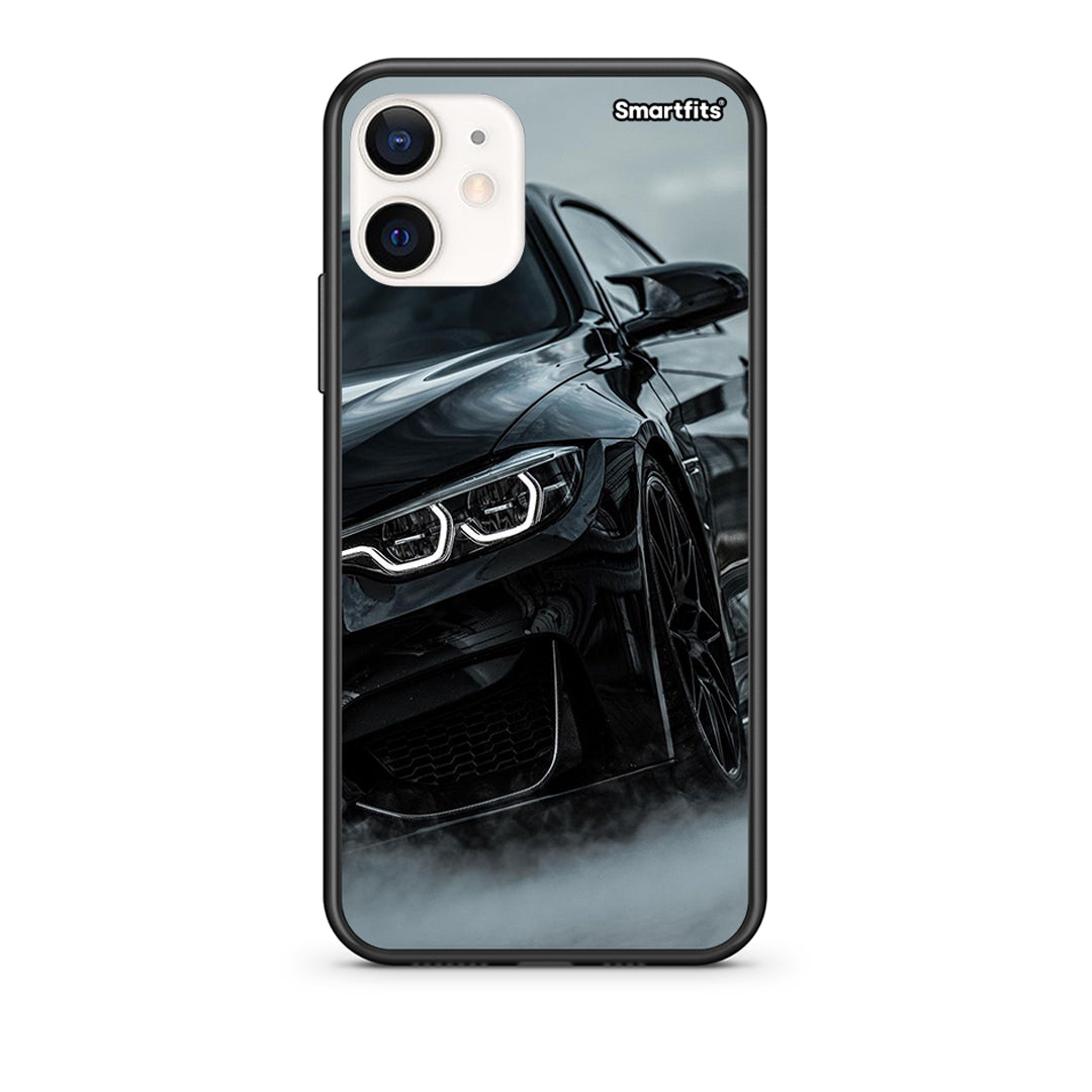 Θήκη iPhone 12 Mini Black BMW από τη Smartfits με σχέδιο στο πίσω μέρος και μαύρο περίβλημα | iPhone 12 Mini Black BMW case with colorful back and black bezels